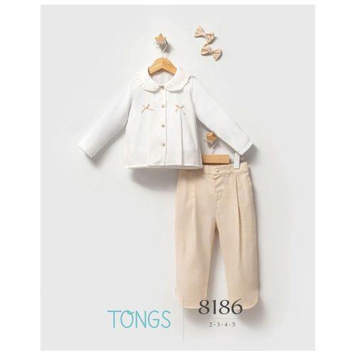 Tongs Baby Tongs Üçlü Takım 8186 Bej