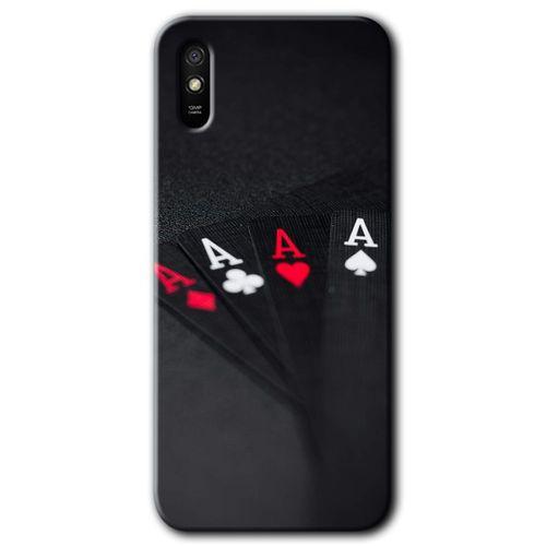 Xiaomi Redmi 9A Kılıf HD Desen Baskılı Arka Kapak - Full As