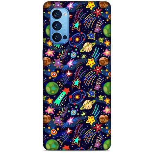 Spacex (35) Tema Fit Design Kılıf Oppo Reno 4 Pro Kılıf