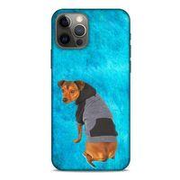 Apple iPhone 12 Pro Kılıf Köpek Kıyafetleri (34) Slim Armor Kılıf Kapişonlu Sweet