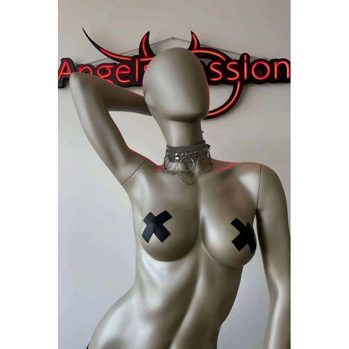 Reflektörlü Choker Tasma - APFT407