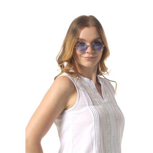 Kolsuz Ceylan Şile Bezi Yazlık Dantelli Kısa Bluz Beyaz Byz
