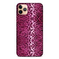 Leopar Pembe Apple Iphone 11 Pro Kılıf