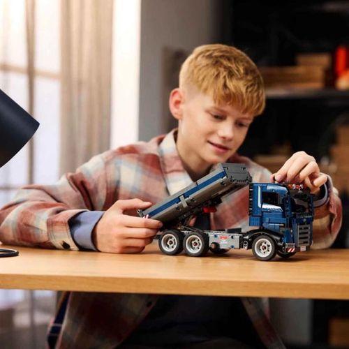 Eğitici Oyuncak Technic Damperli Kamyon