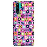 Nazarium (23) Desenli Silikon Kapak Huawei P30 Pro Kılıf