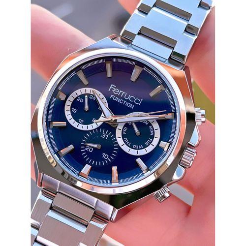 Ferrucci 2 Yıl Garantili Çelik Kordon İç Kadran Özellikleri Aktif 3 Atm Erkek Kol Saati EF.03319.2