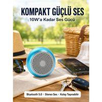 Alüminyum Gövdeli Mini Bluetooth Hoparlör – Dayanıklı Ve Şık Tasarım Yeni Nesil