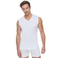 Tutku 401 Erkek V Yaka Ribana Spor Fanila Atlet