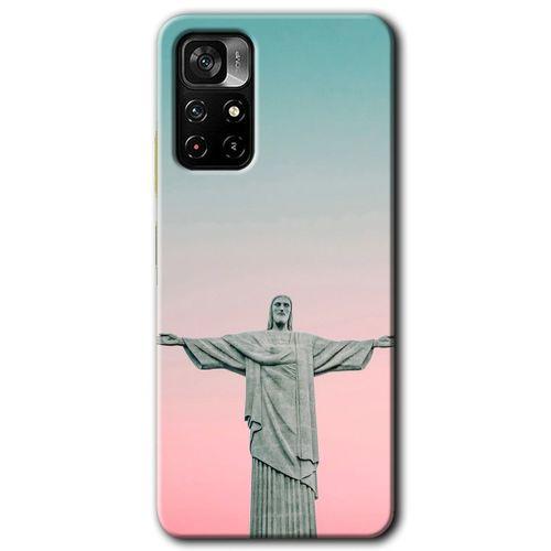 Redmi Note 11T Kılıf HD Desen Baskılı Arka Kapak - Rio