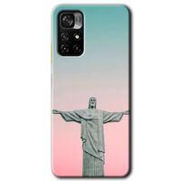 Redmi Note 11T Kılıf HD Desen Baskılı Arka Kapak - Rio