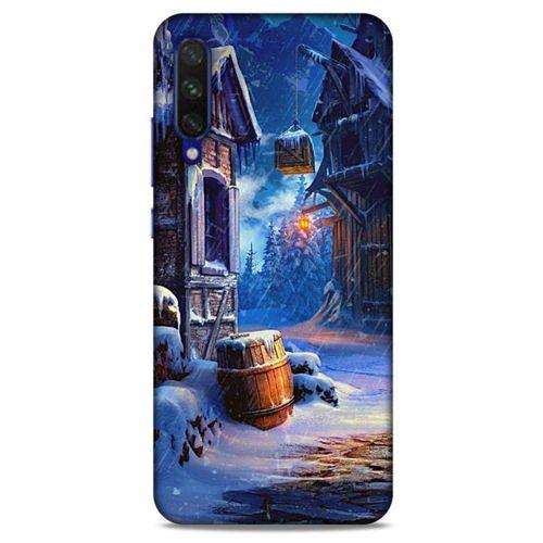 Xiaomi Mi A3 Kılıf Snowix (46) Core Armor Kılıf Kahverengi Mavi