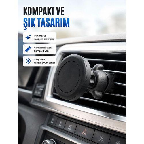 Mıknatıslı Araç İçi Telefon Tutucu Havalandırma Izgarası Telefon Standı