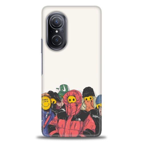 Huawei Nova 9 SE Kılıf HD Baskılı Kılıf - Adamlar + Tam Ekran Koruyucu