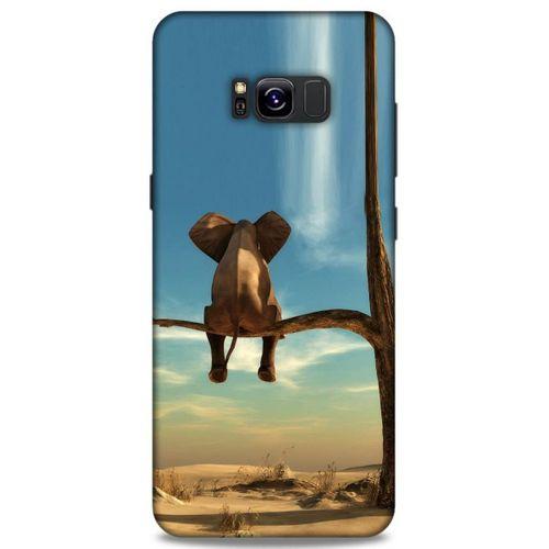 Lopard Samsung Galaxy S8 Plus Uyumlu Kılıf Manipülasyon ☻ (3) Kapak Baskılı