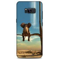 Lopard Samsung Galaxy S8 Plus Uyumlu Kılıf Manipülasyon ☻ (3) Kapak Baskılı