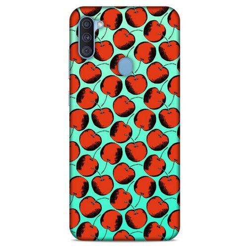 Frutix Kiraz 01 Samsung Galaxy A11 Kılıf Desenli Silikon