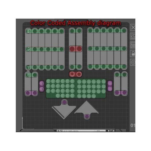 Dolap Kulpu İşaretleyicili Merkez Bulma Aparatı (Bu ürün Sadece Plastik parçadır - Almadan Önce Soru Sorabilirsiniz)