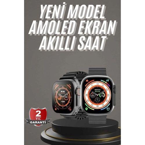Akıllı Saat Kordon Hediyeli Güçlü Batarya Kapasiteli Titreşimli Bildirim Görme Unisex