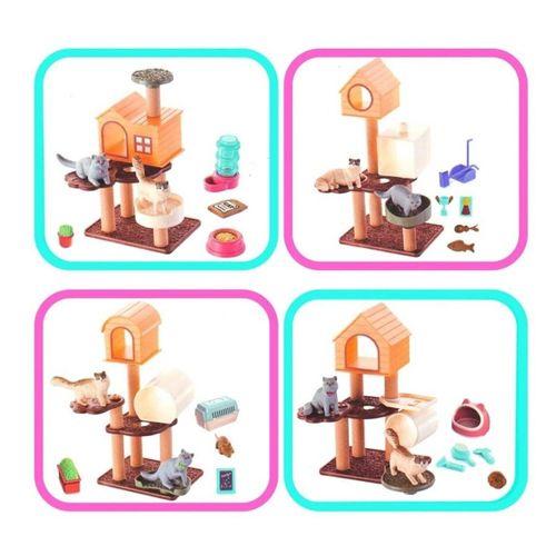 EVCİL HAYVAN YAVRU KEDİ OYUN SETİ-MGA