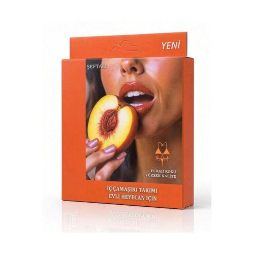 Şeftali Aromalı Yenilebilir İç Çamaşırı Takımı