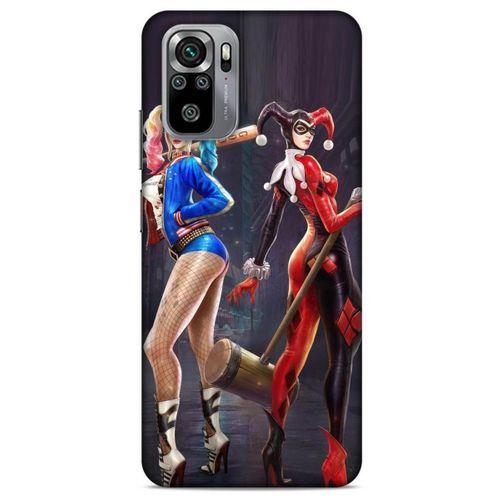 Xiaomi Redmi Note 10 Uyumlu Kılıf Harley Quinn (19) Kılıfları Kestane
