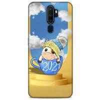 Oppo A9 2020 Kılıf FunnyMaX (3) Kapak Sarı Kupa Köpek