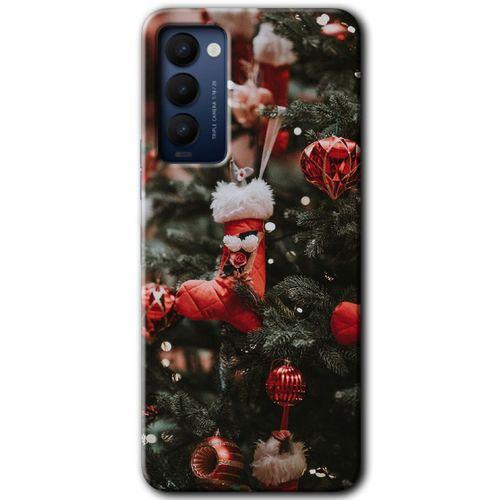 Tecno Camon 18P Kılıf HD Desen Baskılı Arka Kapak - Happy New Year