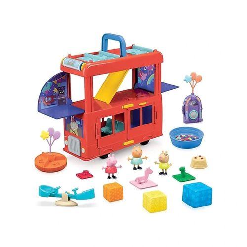 Nessiworld F8881 Peppa Pig 2si1 arada Part Otobüsü +3 yaş