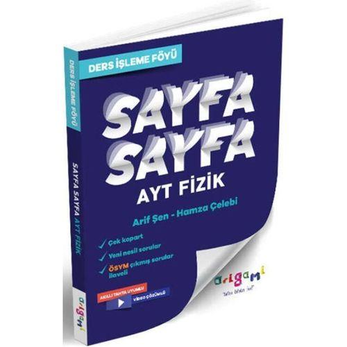 AYT Fizik Sayfa Sayfa Ders İşleme Föyü Tammat Yayıncılık
