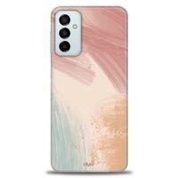 Samsung Galaxy M13 Kılıf HD Baskılı Kılıf - Soft Renkler + Tam Ekran Koruyucu