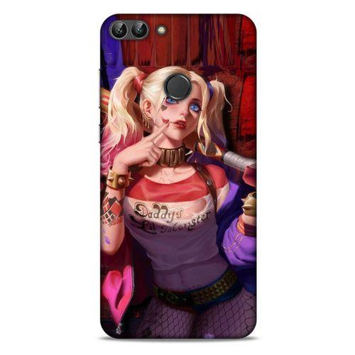 Huawei Psmart Uyumlu Kılıf Harley Quinn (21) Koruyucu Kapak Kırmızı