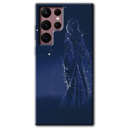 Samsung Galaxy S22 Ultra Kılıf HD Desen Baskılı Arka Kapak - Gecenin Kraliçesi
