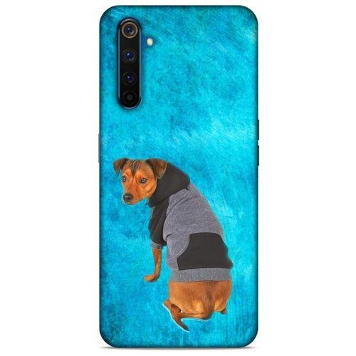 Oppo Realme 6 Pro Kılıf Köpek Kıyafetleri (34) Slim Armor Kılıf Kapişonlu Sweet