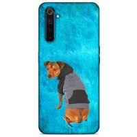 Oppo Realme 6 Pro Kılıf Köpek Kıyafetleri (34) Slim Armor Kılıf Kapişonlu Sweet