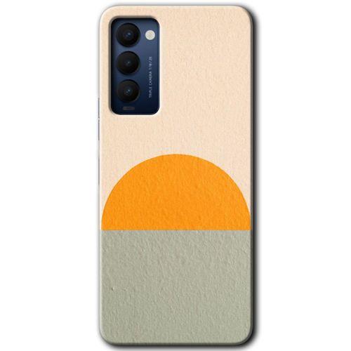 MRCİLETİSİM Tecno Camon 18 Kılıf HD Desen Baskılı Arka Kapak+Temperli Cam - Color Wall