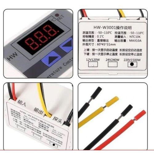 Zhltools XH-W3001 220V AC Dijital Termostat Akvaryum Kuluçka Modülü