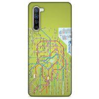 Oppo Reno 3 Pro 5g Kılıf Japonya (32) Soft Silikon Kılıf Japonya Metro Haritası