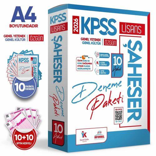 2026 KPSS Full 6lı Özgün-Tıpkı-Karma-Çıkmış-Manifesto Güncel Türkiye Geneli Çözümlü Deneme Paketi