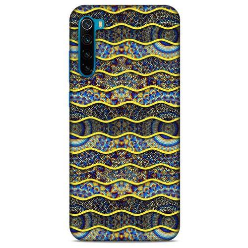 Xiaomi Redmi Note 8T Kılıf Baskılı Özel Seri Taşlı (39) Liquid Crystal Kılıf