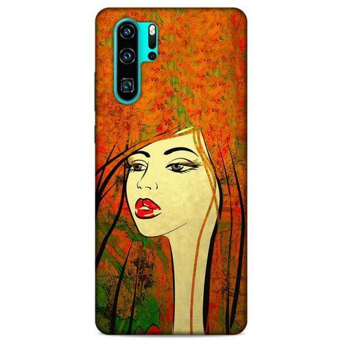Lopard Huawei P30 Pro Uyumlu Kılıf Sürreal Yüzler ♀ (30) Silicone Case Desenli