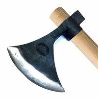 Keserli Saplı Büyük Ay Balta 90 Cm - Dövme Çelikten