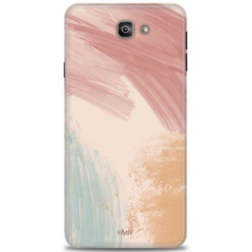 Samsung Galaxy J7 Prime Kılıf HD Baskılı Kılıf - Soft Renkler + Tam Ekran Koruyucu