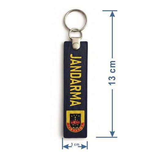 TPU Çift Taraflı Anahtarlık -JANDARMA