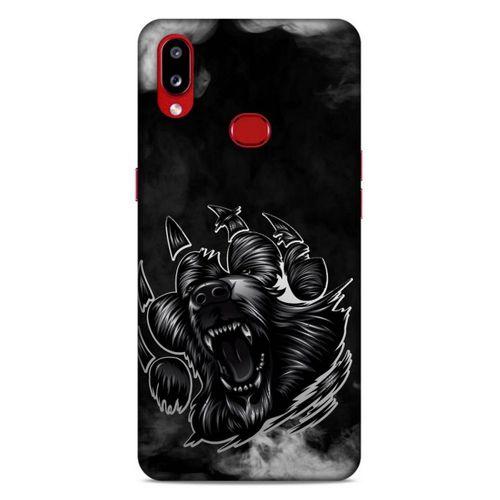 Lopard Samsung Galaxy A10s Uyumlu Kılıf Tattoo's (19) Kılıfları Siyah