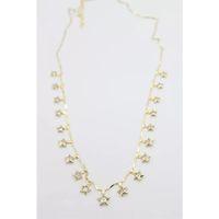 Yıldız Sallantılı Kolye - Altın