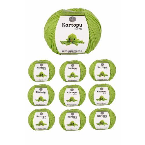 10 Adet Amigurumi El Örgü İpi 50gr 404