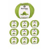 10 Adet Amigurumi El Örgü İpi 50gr 404