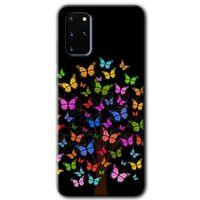 Potkal Hediye Fabrikası Samsung Galaxy S20 Plus Kılıf HD Desen Baskılı Arka Kapak - Cacti Prairies