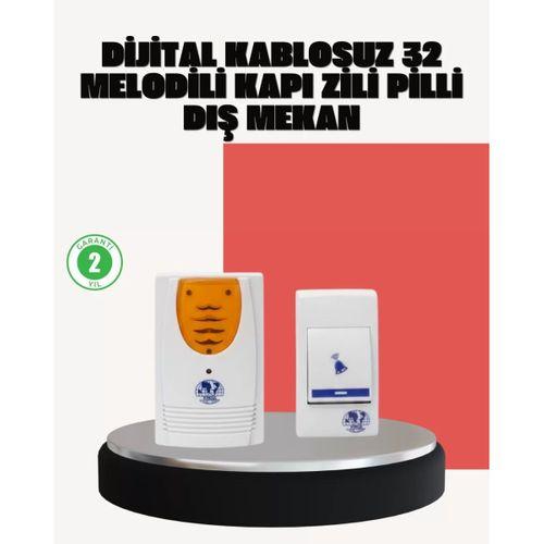 Wireless Kapı Zili Pratik Ve Zahmetsiz Günlük Kullanım