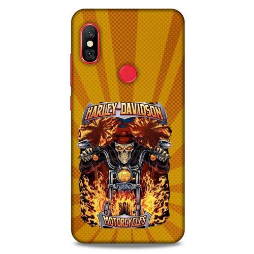 Xiaomi Mi A2 Lite Uyumlu Kılıf Motorsiklet (9) Kılıf Harley Davidson